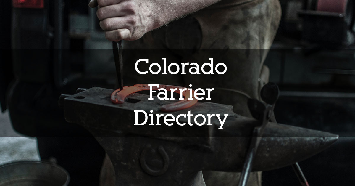 Colorado Farrier Directory