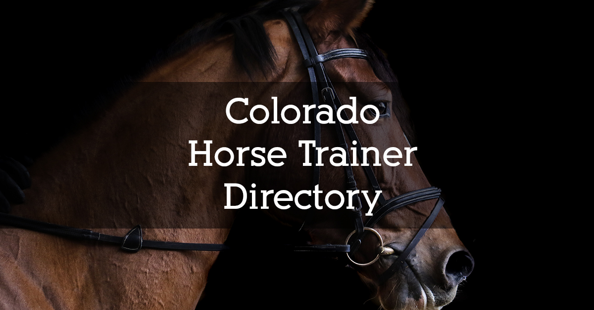Colorado Horse Trainer Directory