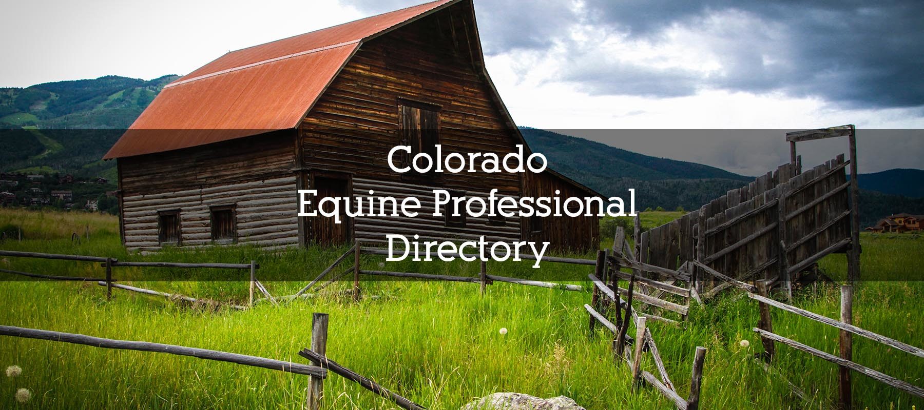 Colorado Equine Professional Directory