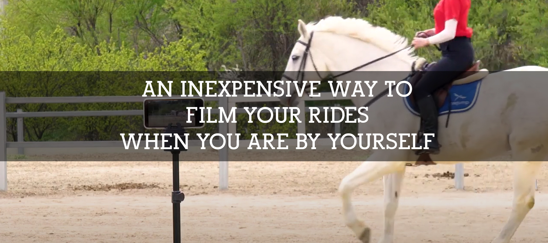 An Inexpensive Way to Film Your Rides when you are by yourself