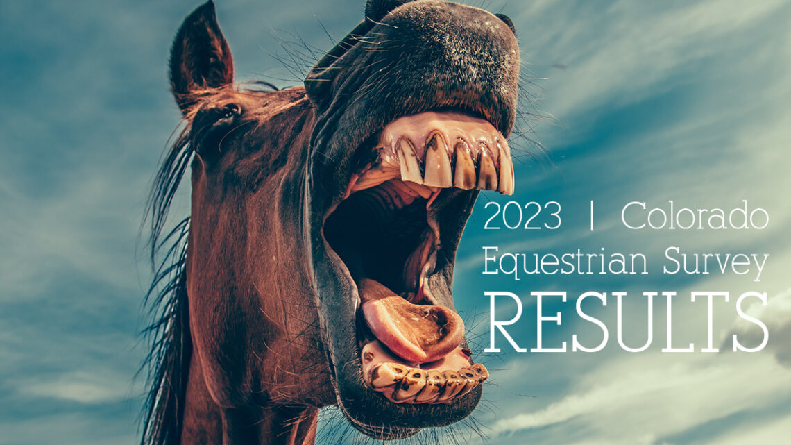 2023 Colorado Equestrian Survey Results Announcement