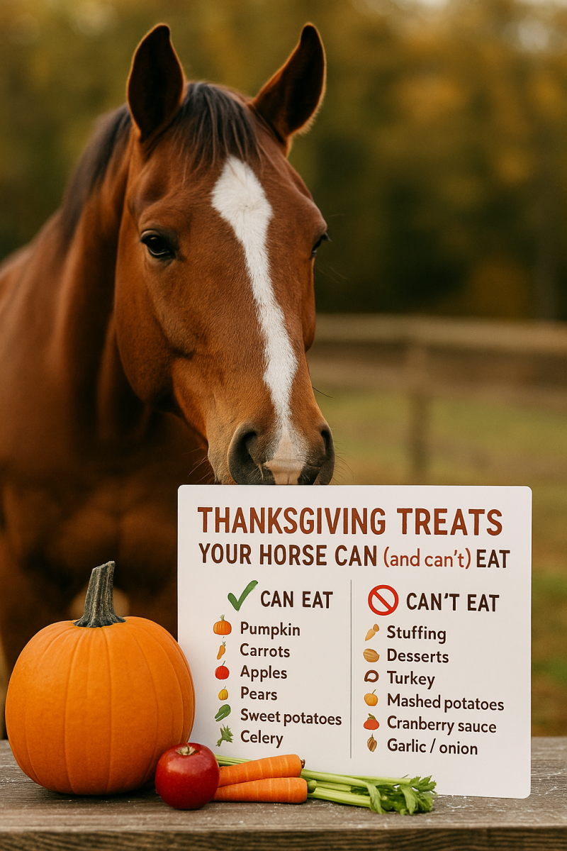 Thanksgiving Treats Your Horse Can (and Can’t) Eat