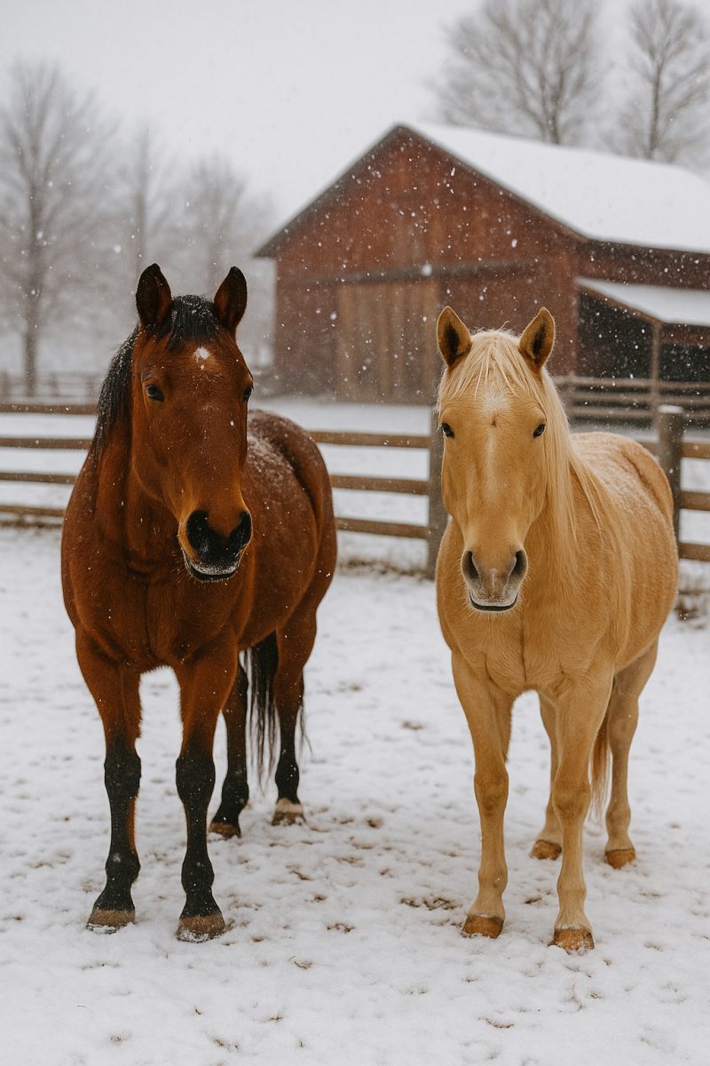 Prepping for Colorado Snowstorms with Horses at Home